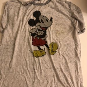 Womens Vintage Mickey Mouse Tshirt size XL